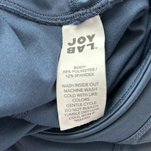 JoyLab Poppy Blue Red Tights Cropped Women’s Size Medium Great Condition - Picture 9 of 10